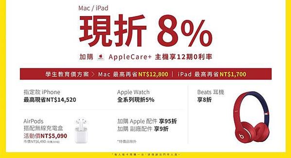 燦坤AppleDay1月31日上午11點準時開搶，門市再享學生教育價方案 (1)