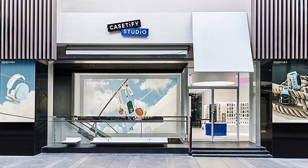 圖1. 台灣首間街邊門市 CASETiFY STUDiO 台中勤美 誠品綠園道於 8 月 7 日正式開幕