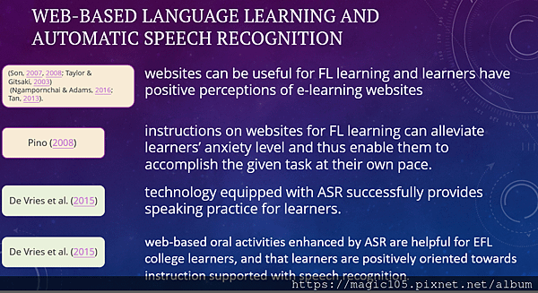 Web-based language learning an