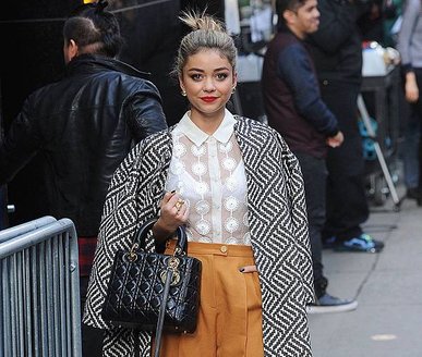 Sarah-Hyland-Christian-Dior-Lady-Dior-Bag