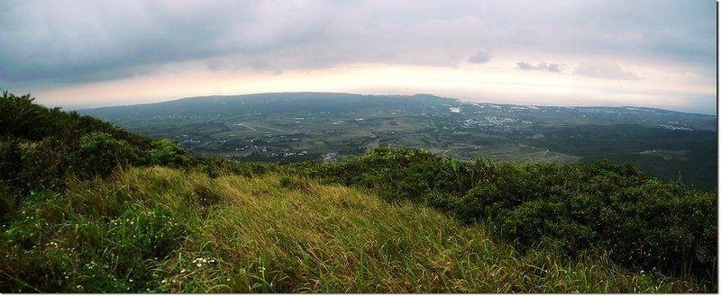 虎頭山頂西邊展望