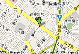 新店市三民路地圖