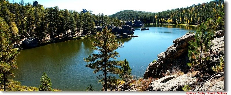 Panorama of Sylvan Lake 2