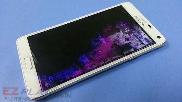 可惡的膠和超薄面板三星Note 4玻璃面板液晶維修之─驚心動魄2