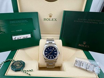 ROLEX 勞力士 124200 OYSTER PERPET
