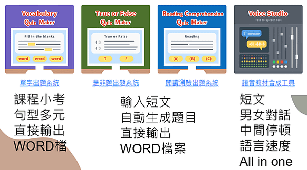運用酷英AI Teacher Tools 出小考考題 / 英