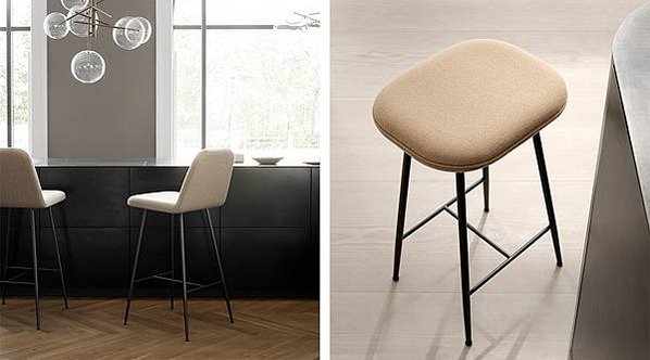 Fredericia spine metal base barstool_2