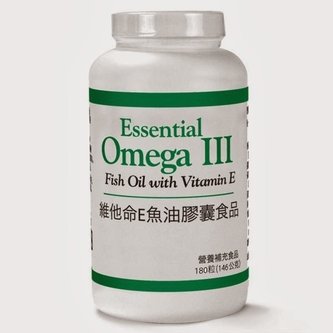 Omega III 維他命E魚油膠囊食品