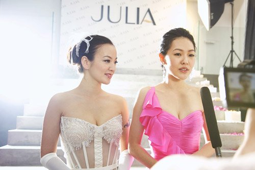 《JULIA‧禮服》小S‧阿雅‧JULIA北京開幕