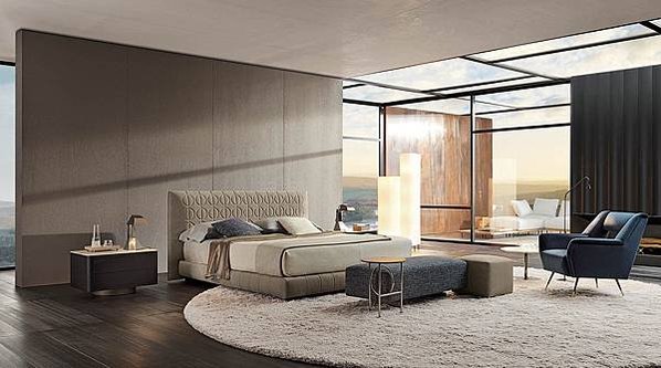 minotti Curtis bed_1