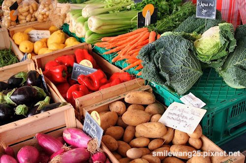 market vegetables