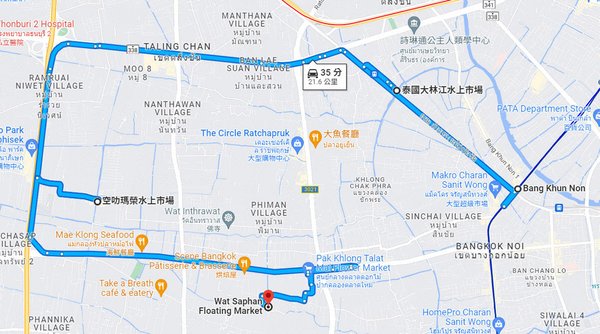 曼谷水上市場巴士BMA Feeder electric bus路線圖2.jpg