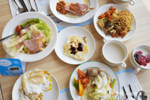 麗寶福容自助早餐介紹