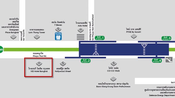 Bangkok VIE Hotel BTS map.jpg