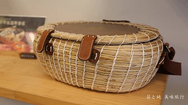 野餐籃,稻草編織,禾稈屋