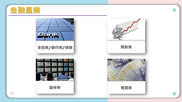 金融產業分類