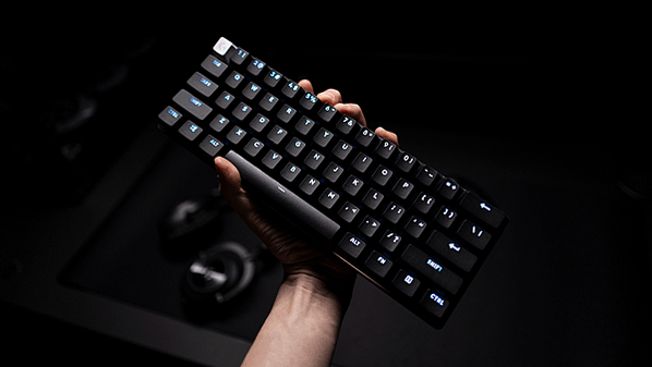 圖說01 專為射擊遊戲賽事而生的 Logitech G PRO X 60 機械式 60% 電競鍵盤今日(22)上市