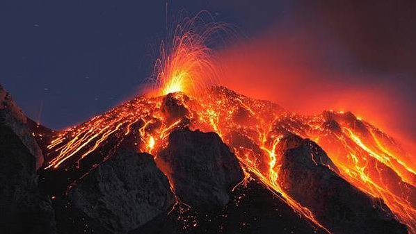 火山爆發