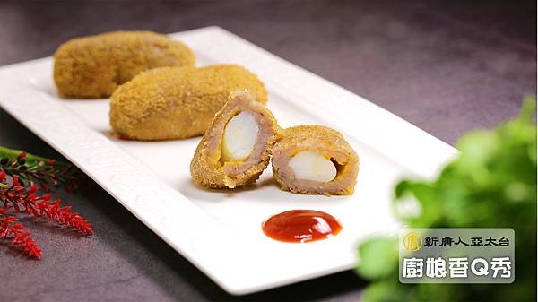 拉絲香芋條現成麻糬條可在食品材料行買1