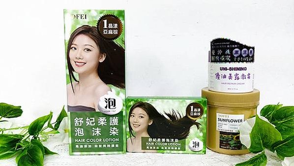 蓋白髮自助泡沫染開箱｜【SOFEI 舒妃】馬油添加柔護泡沫染