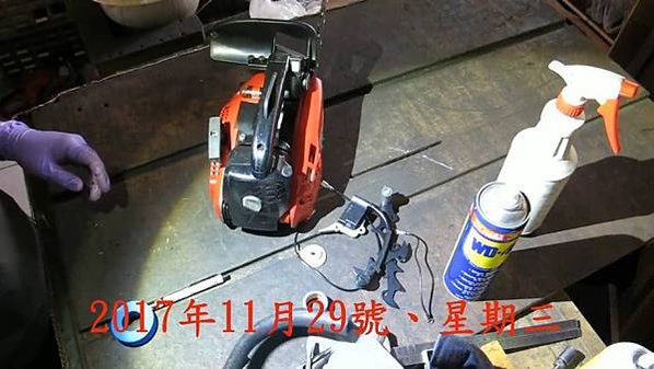 ZENOAH 小松 G250 2500 鏈鋸機 2台機況檢視 影片過程 Part 2。.mp4_000004204