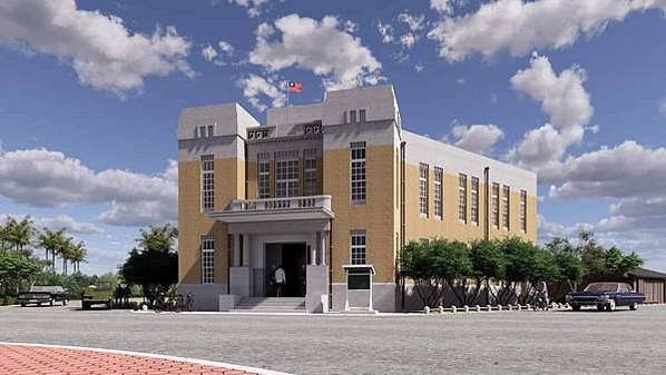 新竹州廳1925年/關西 第一戲院/新竹東門城,「新竹之心」