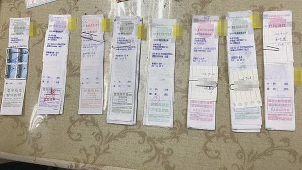 詐領發票獎金集團，3年來兌換了約5萬8千張發票，詐領近160