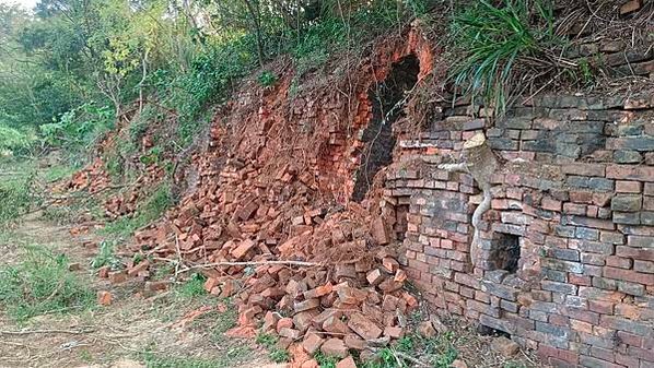 湖口鄉「波羅汶八卦窯」被怪手大肆破壞-文化局緊急列暫定古蹟-