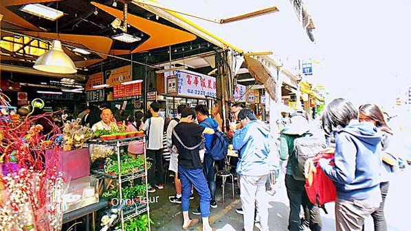 台中第二市場美食，阿嬤的相思麵，嵐肉燥飯，山河爌肉飯