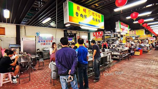 台中第二市場美食，阿嬤的相思麵，嵐肉燥飯，山河爌肉飯