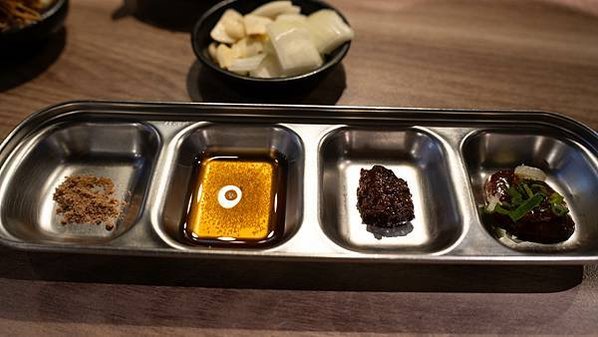 四種沾醬