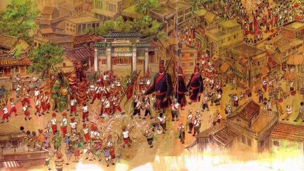 金門迎城隍圖片收集(金門民宿夏興客棧)