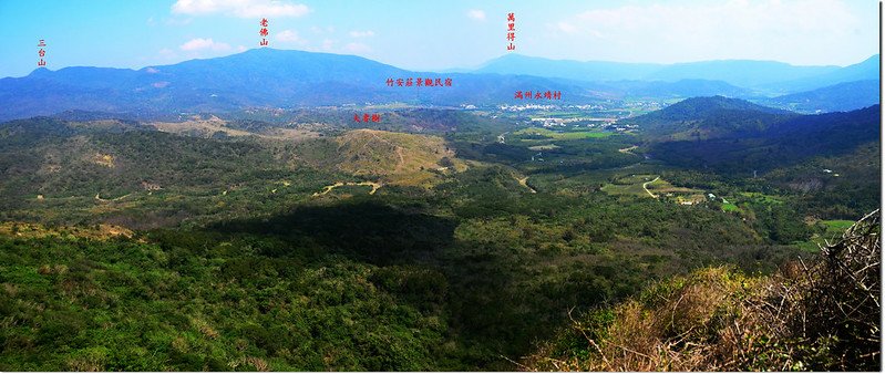 門馬羅山東北峰肩稜北望 1