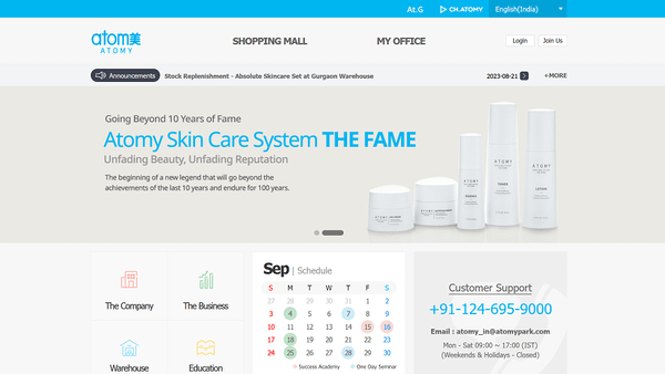 How to register as an Atomy In