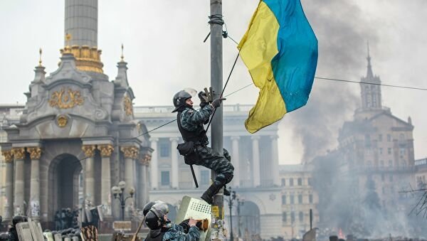 Maidan Nezalezhnosti廣場是烏克蘭首都的心