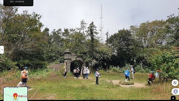 李崠山古堡，是1912年所建構的「李崠隘勇監督所」-縣定古蹟