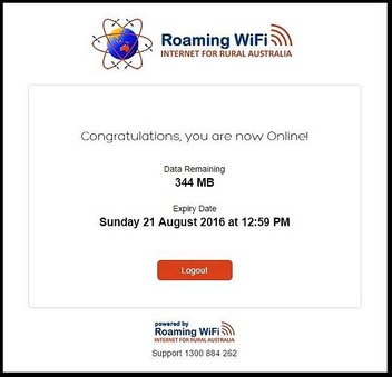 Roaming WiFi