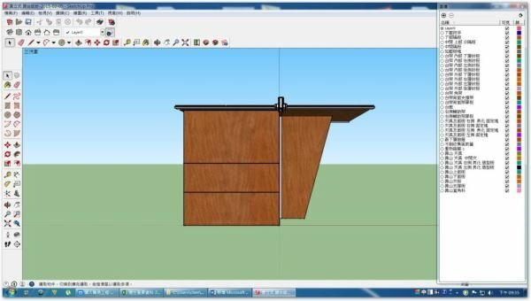 個人簡易草圖設計-第01篇- 大鋸台 靠山 置物台架-製作紀