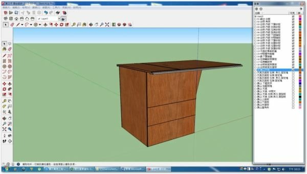 個人簡易草圖設計-第01篇- 大鋸台 靠山 置物台架-製作紀