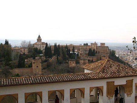 alhambra- generalife- 長廊