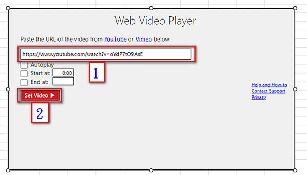 【Excel-小技巧】在Excel工作表中直接顯示影片並播放