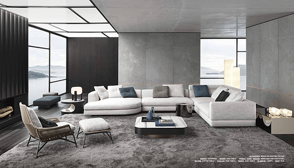 頂級義大利進口家具 MINOTTI 整合進口 卡利諾國際有限