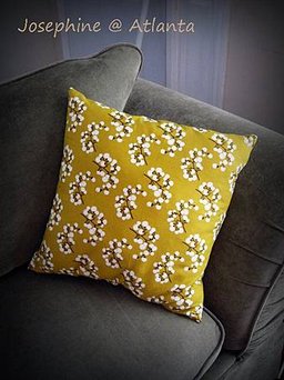 mustard cushion