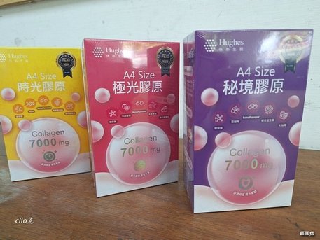 休斯生醫A4 Size膠原系列讓我輕盈變身（7000mg超高