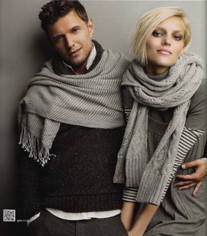 GAP Holiday 2008 - Anja Rubik &amp; Sasha Knezevic