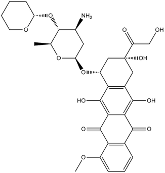 泛艾霉素 (Pirarubicin)  CAS#72496-41-4 APExBIO貨號B2295.png