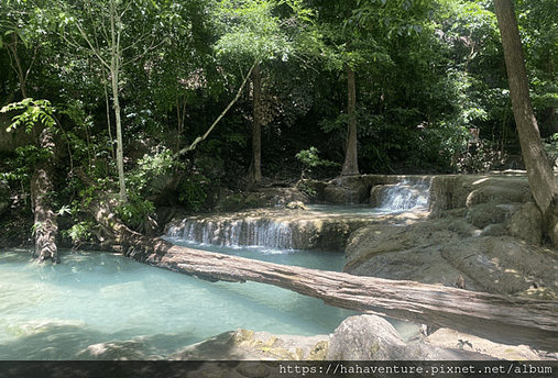 &lt;泰國北碧 l Erawan waterfall 國家公園 