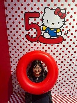 快閃台北一日遊─ HELLO KITTY 50週年特展：與未