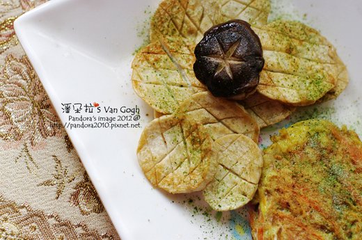 乾煸杏鮑菇＆胡蘿蔔煎蛋
