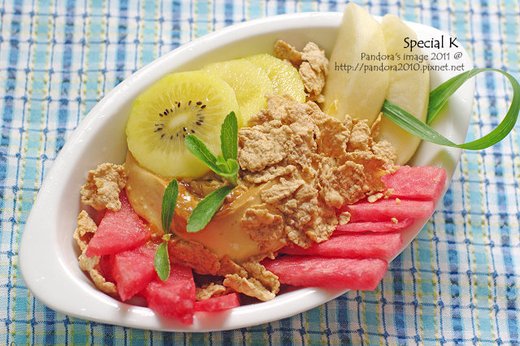 Special K + 水果布丁